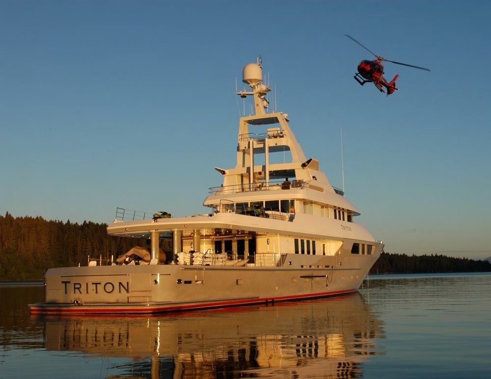 mv triton yacht